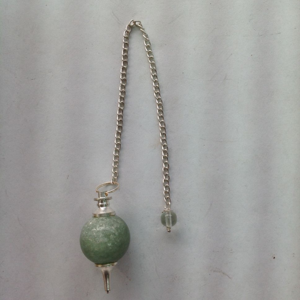 Green Aventurine Ball Pendulum Green Aventurine Ball Pendulum